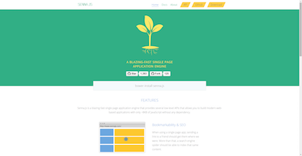 senna.jsのキャプチャ画面